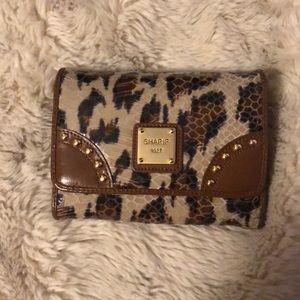 Sharif 1827 leopard wallet